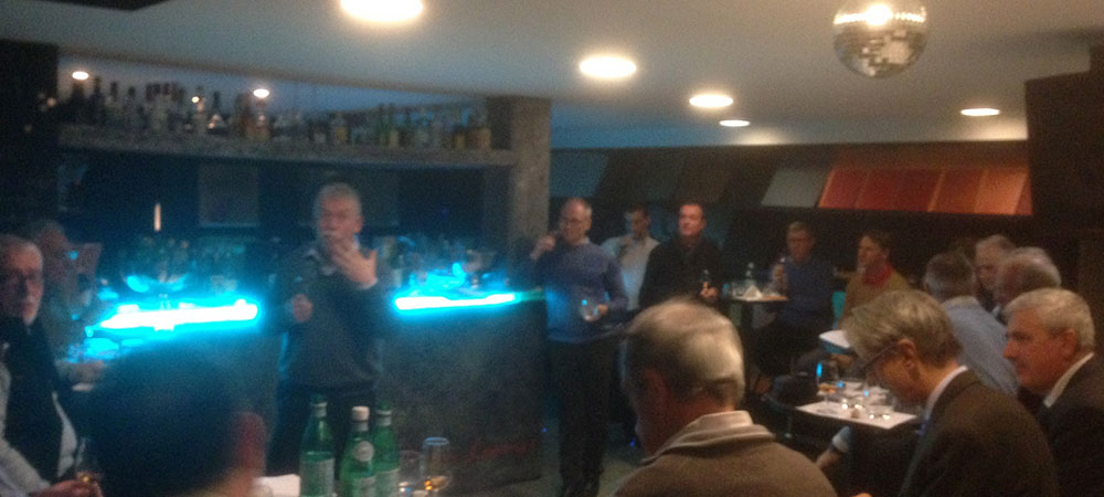 Vom Lions Club organisierter Whisky-Degustationsabend
