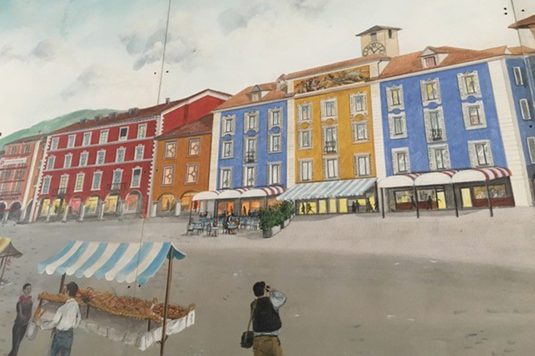 Trompe l’Oeil – Wandmalereien 1 